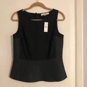 NWT-Ann Taylor Loft Peplum Top